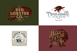 32 Vintage Logo Templates Vol. 2