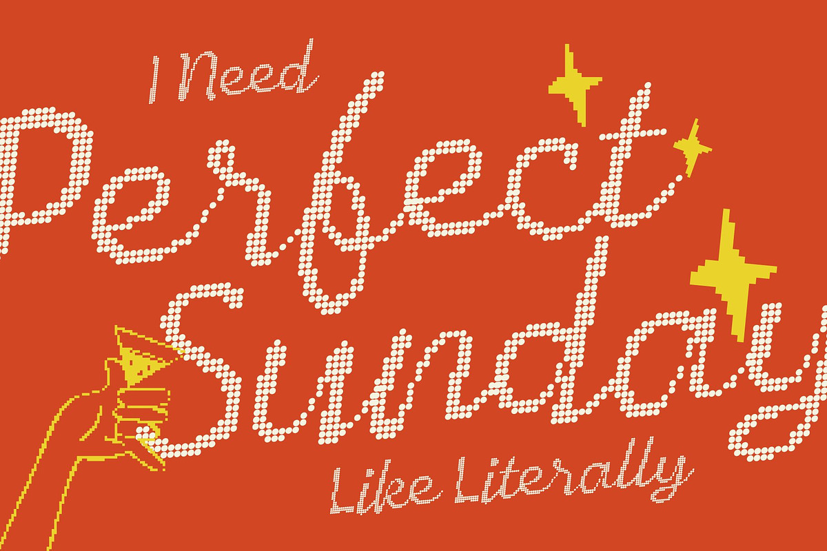 CS Renita Disco, a Script Font by Craft Supply Co. (Photo 2 of 8)
