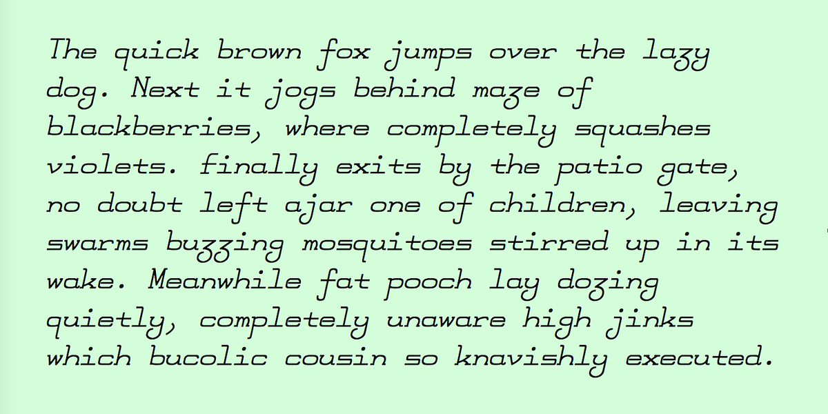FeggoliteMono, a Slab Serif Font by Ingrimayne Type (Photo 5 of 14)