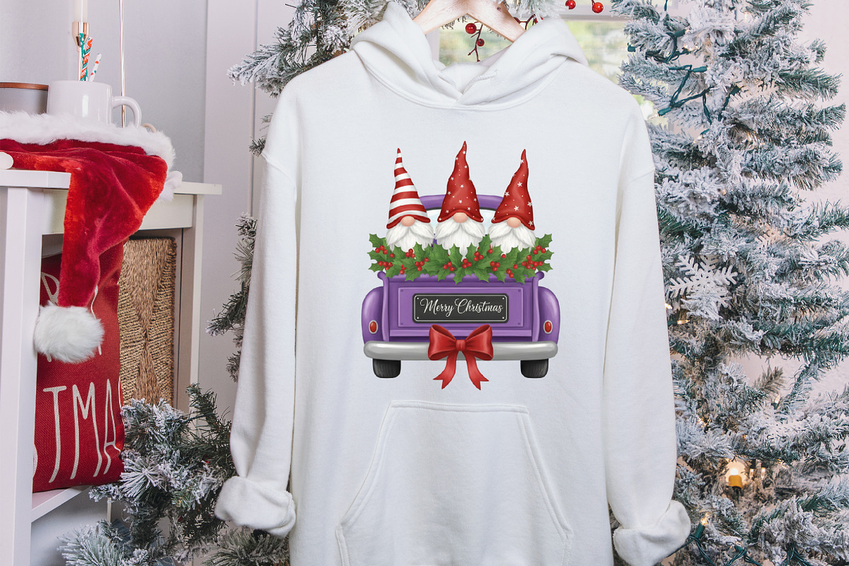 Christmas Gnome ,Merry Christmas Png, an Illustration by designcity5 (Photo 5 of 8)