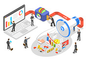 Digital Marketing Set 01, an Illustration by AndriiStore (Thumbnail 4 of 10)