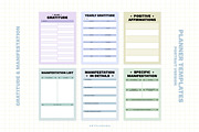 Gratitude & Manifestation Planners, a Stationery Template by Artflorara (Thumbnail 7 of 10)