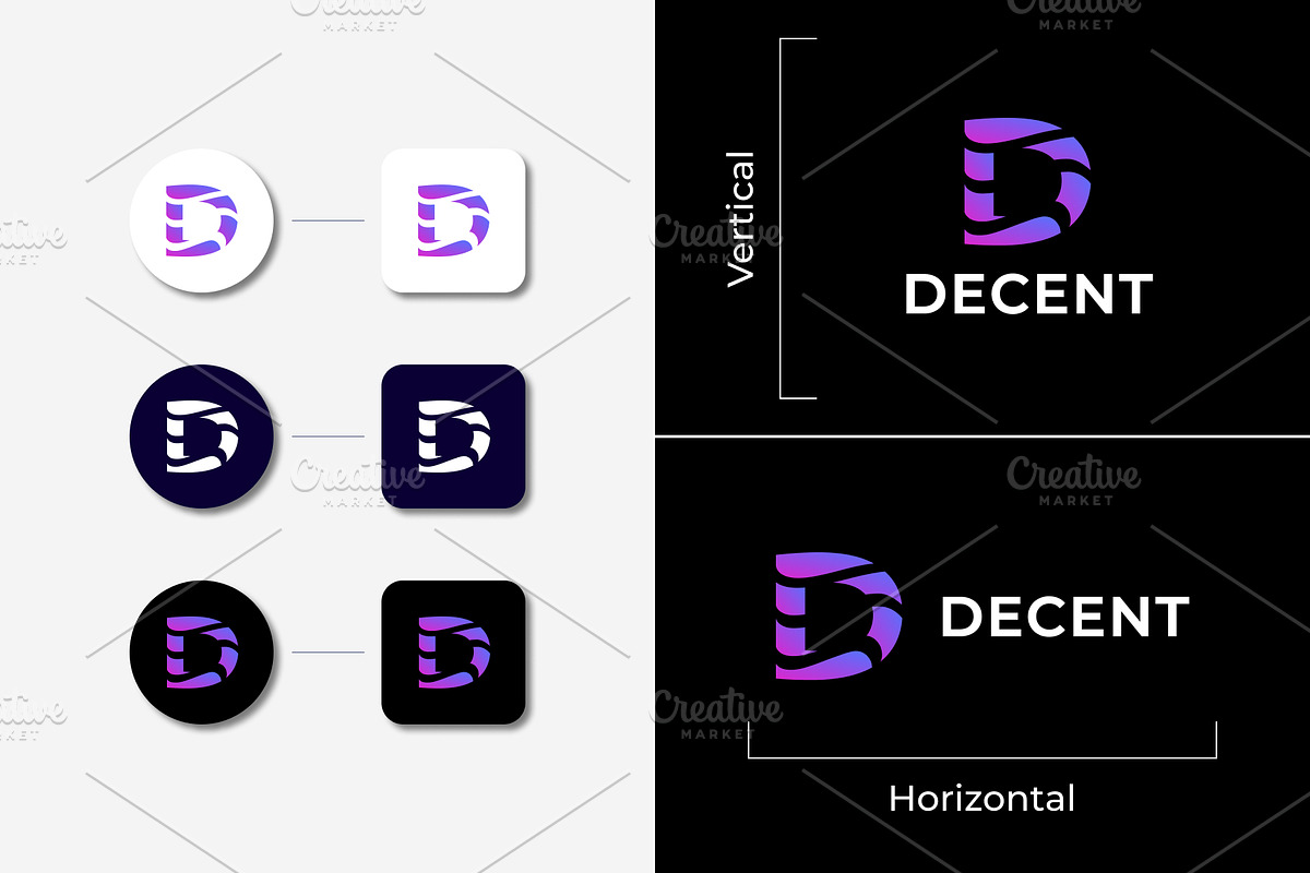 Modern D Letter Logo Design, a Branding & Logo Template by Orin Creative (Photo 6 of 6)