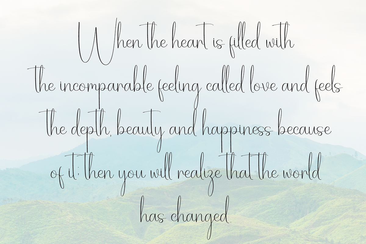 Elegant | Script Font, a Handwritten Font by Scratchones (Photo 6 of 9)