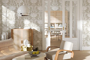 Floral Damask Patterns, a Wallpaper Graphic by Bloomart Studio (Thumbnail 3 of 6)