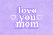 Mother's Day Vintage Text Effect, a Layer Style Add-On by Xtrahive (Thumbnail 3 of 3)