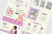 Canva Website Template, a Landing Page Template by Anna Design Studio (Thumbnail 5 of 8)