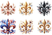 Fleur De Lis Png, an Illustration by DreamArtGraphic (Thumbnail 4 of 4)