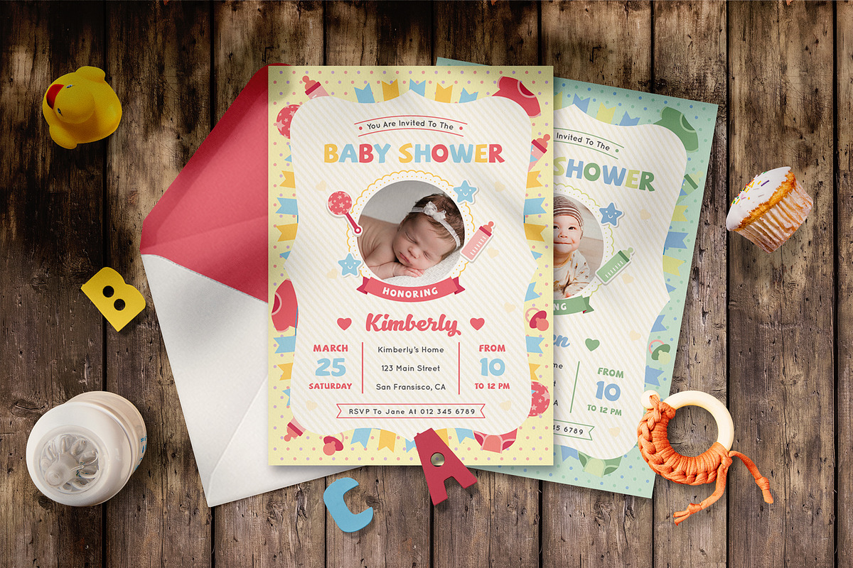 BABY SHOWER INVITATION, an Invitation Template by Totem Invitation House (Photo 3 of 6)