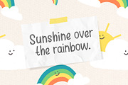 Flora Sticky Notes Font, a Script Font by FontDuo (Thumbnail 2 of 6)