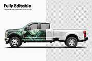 Pickup Truck Mockup 15, a Product Mockup by Mockupix (Thumbnail 4 of 12)