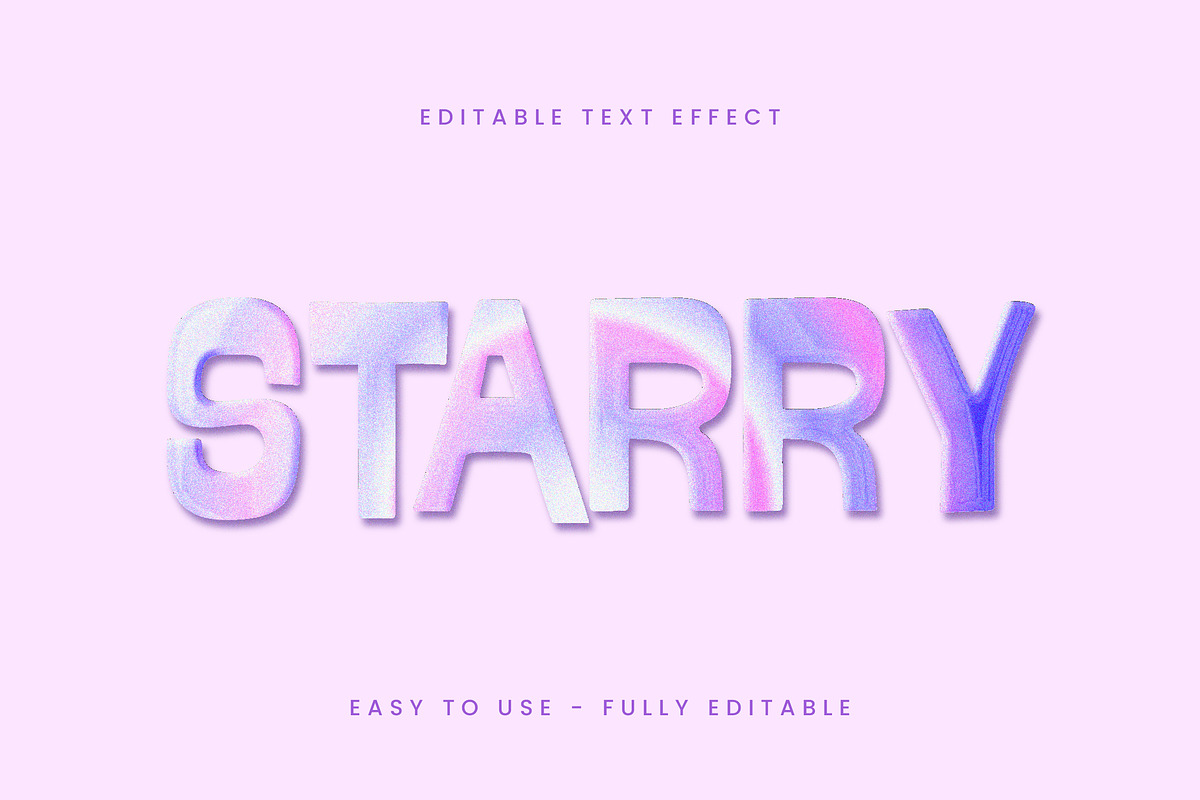 Gradient Soft Bold Text Effect