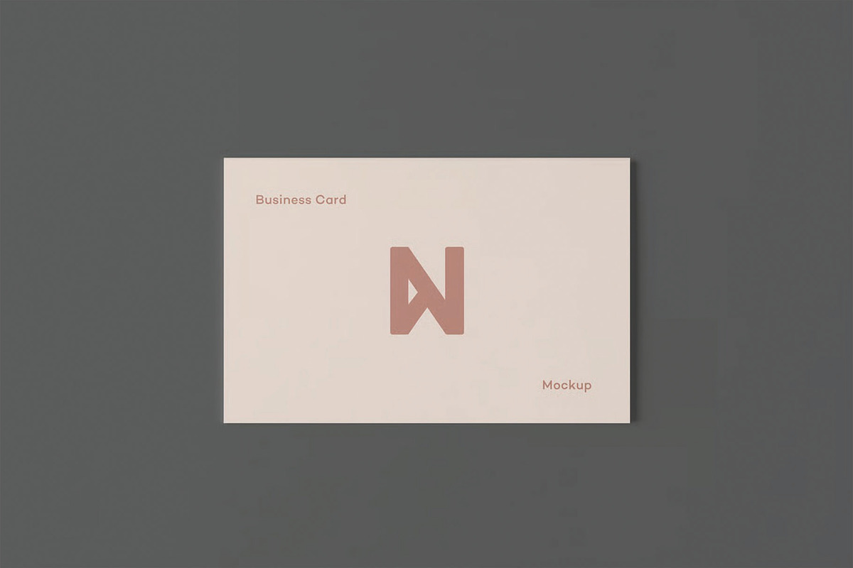 Bi-Fold Business Card Mockup, an Advertising Mockup by DesignRushMarket (Photo 3 of 9)