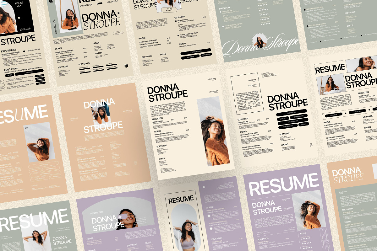 Asyana - Resume Template Kit, a Resume Template by Creavora (Photo 3 of 7)