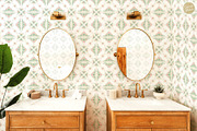 Vintage Floral Pattern 1 Flower Tile, a Pattern Graphic by Euonia Meraki (Thumbnail 17 of 18)