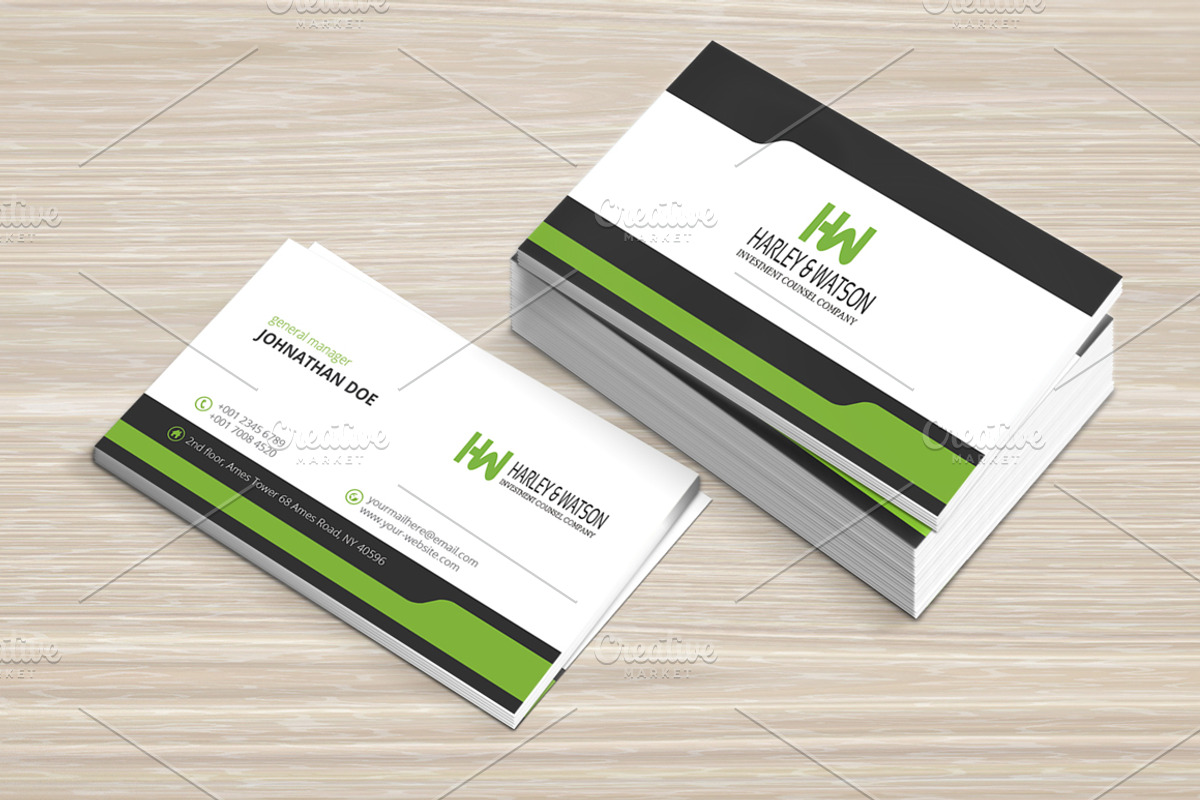 Corporate Business Card, a Business Card Template by BettyDesign (Photo 4 of 5)