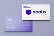 COOLO  Brand Guidelines Template, a Presentation Template by @creative.franco (Thumbnail 4 of 9)