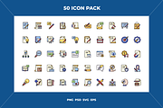 Copywriting icons, an Outline Icon by Wencory (Thumbnail 1 of 2)