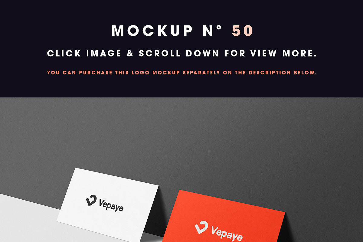 50 Logo Mockup Branding Bundle - V3, an Advertising Mockup by Asylab (Photo 56 of 57)