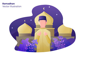 Ramadhan - Vector Illustration