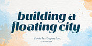 Vivala Re, a Font by VivalaType (Thumbnail 2 of 8)
