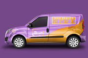 Photorealistic PSD Cargo Car Mock-up, an Advertising Mockup by Sinlatown (Thumbnail 4 of 8)