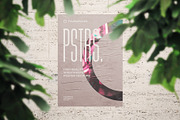 50 poster mockup bundle glued paper, an Advertising Mockup by FoundImages (Thumbnail 37 of 55)