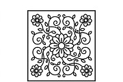 50 Elegant Floral Ornament Bundle, a Decorative Illustration by Amazin_art (Thumbnail 18 of 38)