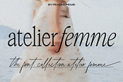 Atelier Femme // Modern Font Trio, a Serif Font by PeachCreme (Thumbnail 14 of 14)