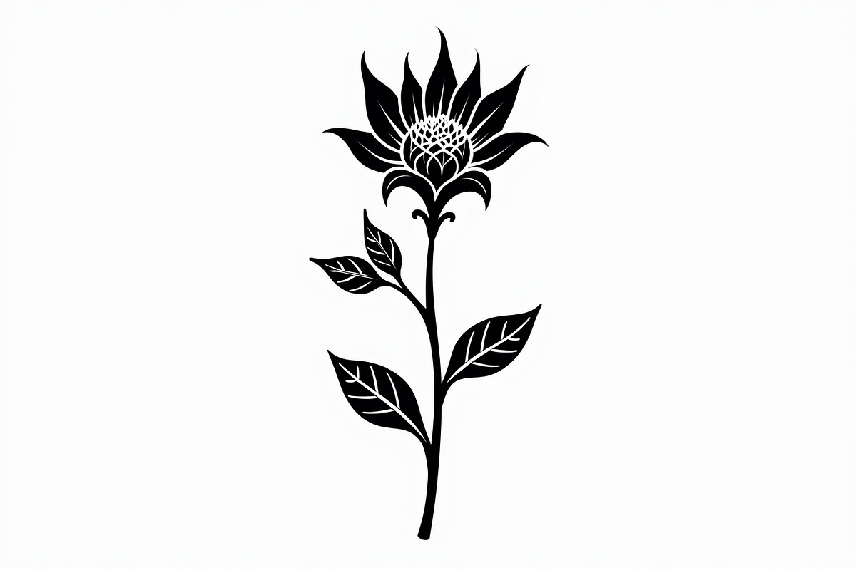 Simple Botanical Silhouettes, an Illustration by Gaye Art (Photo 2 of 21)
