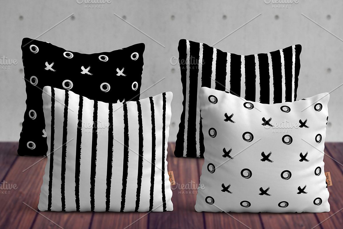 Tic Tac Toe, 28 patterns, a Pattern Graphic by NKTN graphics (Photo 6 of 8)