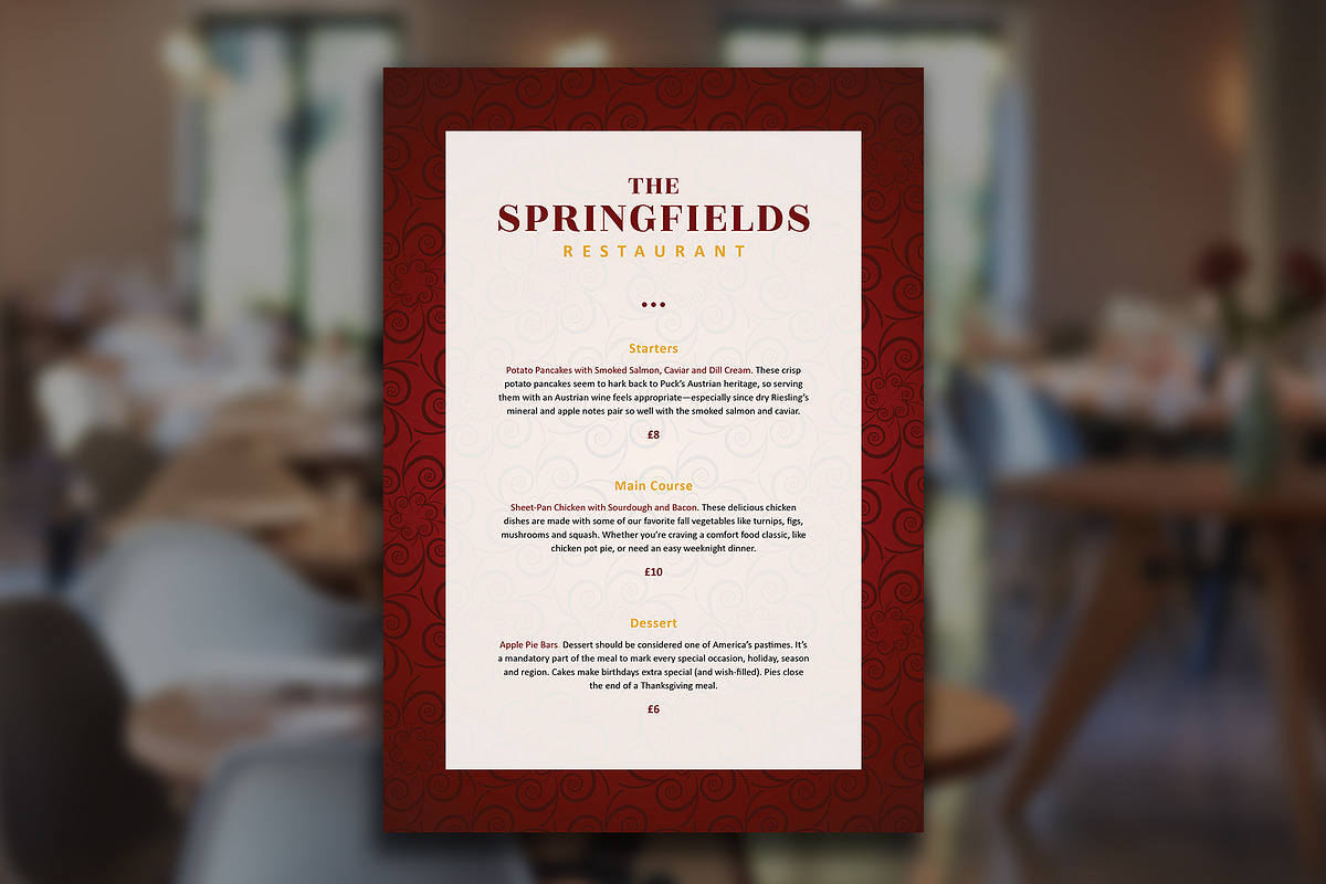 Elegant Menu Bundle (10 Templates), a Templates & Theme by Carlos Fernando (Photo 7 of 10)