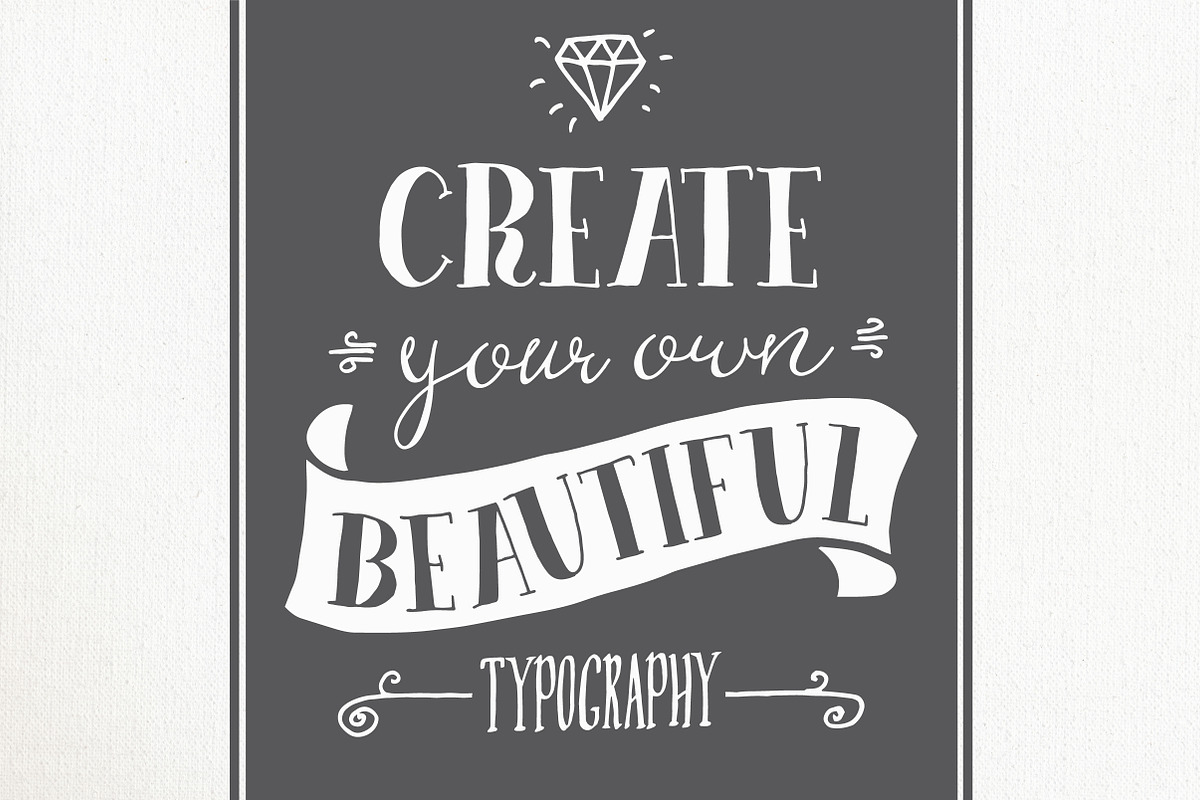 80 Typography Elements preview 4