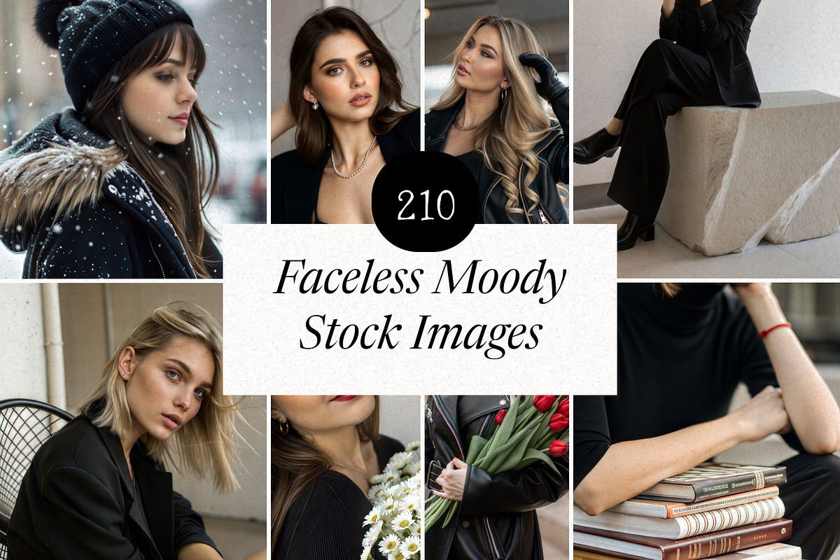 Faceless Moody Stock Photo Bundle, a Beauty & Fashion Photo by Helospace (Photo 1 of 10)