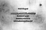 Menzo - Bold brush marker font, a Blackletter Font by Attractype (Thumbnail 8 of 9)