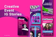 Creative Event Instagram Stories, a Social Media Template by Louds Studio (Thumbnail 3 of 5)