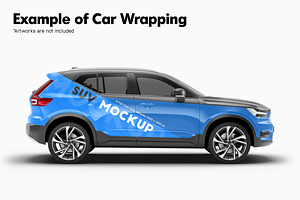 Crossover SUV Mockup 4