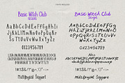 Basic Witch Club - Halloween Font, a Handwritten Font by AndrewPixelType (Thumbnail 13 of 13)