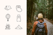 Adventure Vector Illustrations, an Illustration by Emma Webb Studio (Thumbnail 6 of 7)