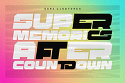 Gries Bold, a Sans Serif Font by 24Design Studios (Thumbnail 3 of 9)