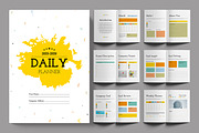 Daily Planner Template Layout, a Stationery Template by ContestDesign (Thumbnail 1 of 3)