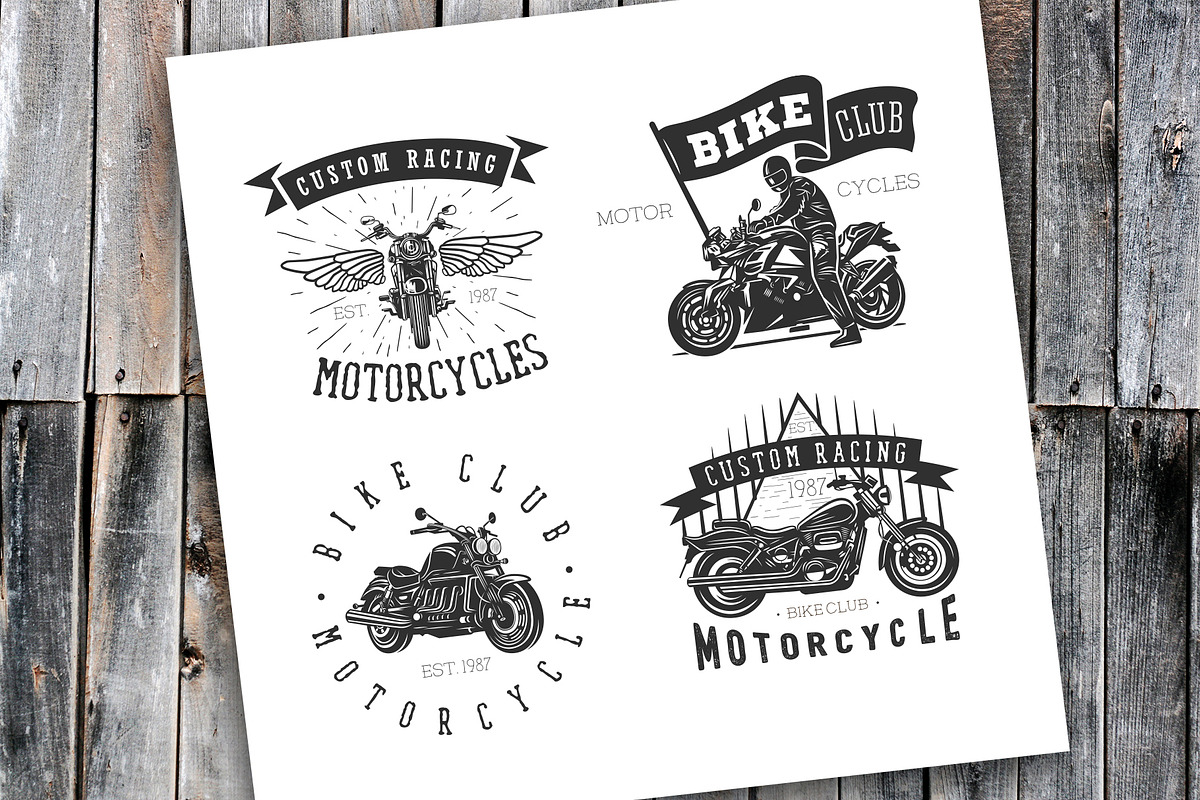 Motorcycles, a Branding & Logo Template by DOBROGRAPH (Photo 4 of 7)