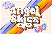 Sugar Peachy - Retro Soft Family, a Serif Font by Dharmas Foundry (Thumbnail 8 of 15)