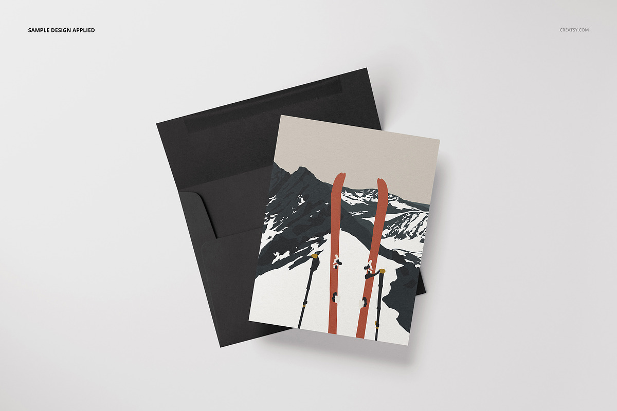 A2 Cards Mockup Set, a Product Mockup by creatsy5 (Photo 14 of 25)