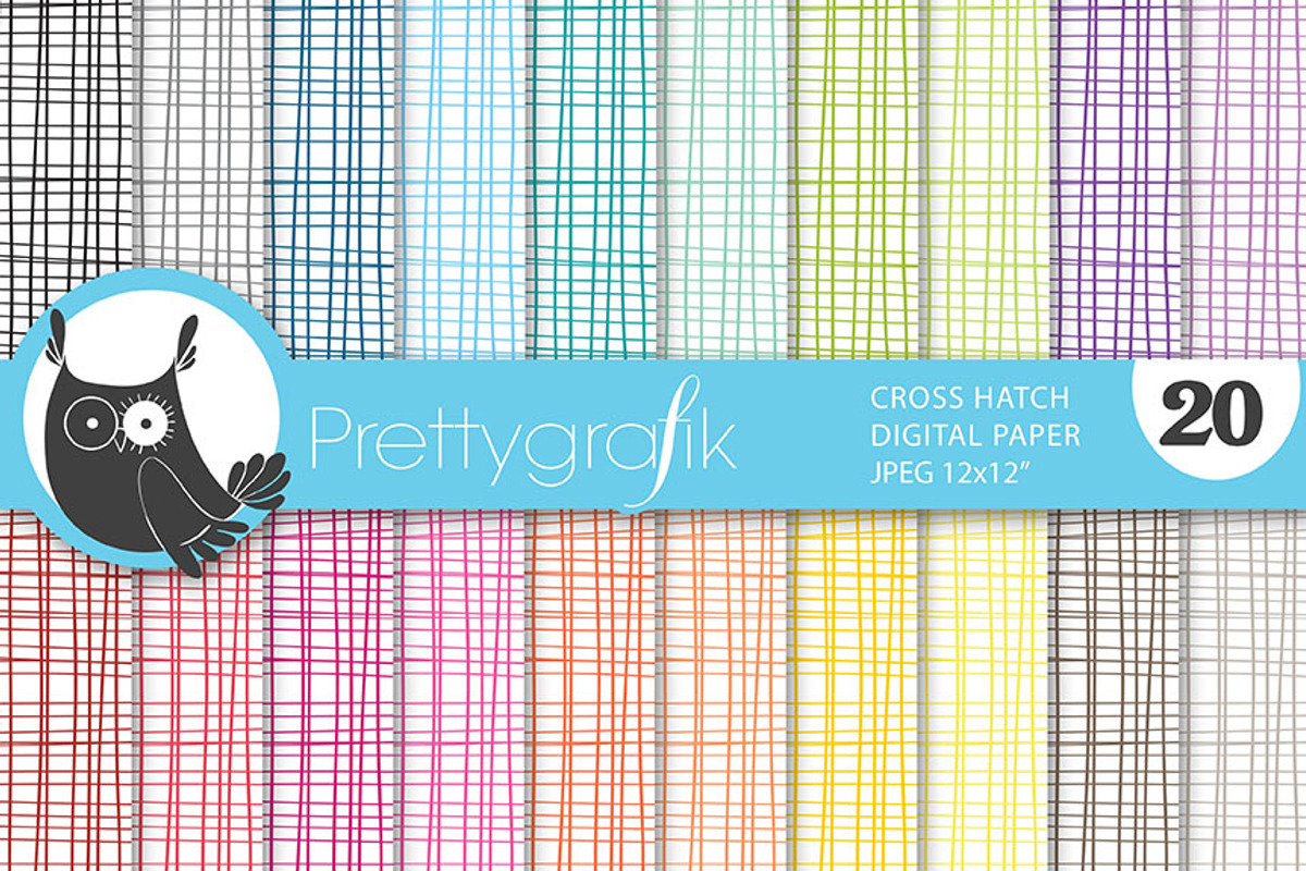 string cross hatch digital paper