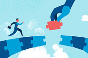 Bridge Connection #2, a Person Illustration by Hurcastock! (Thumbnail 10 of 11)
