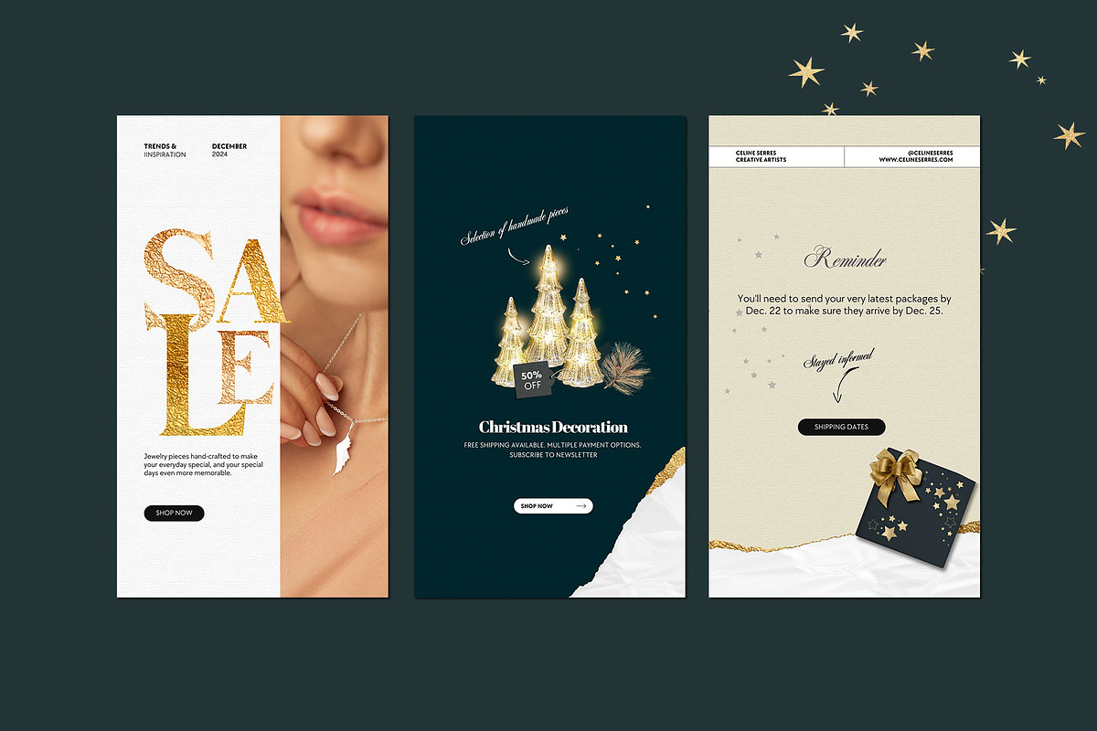 Christmas Social Media Kit - Canva, a Social Media Template by Imagination Area (Photo 7 of 8)