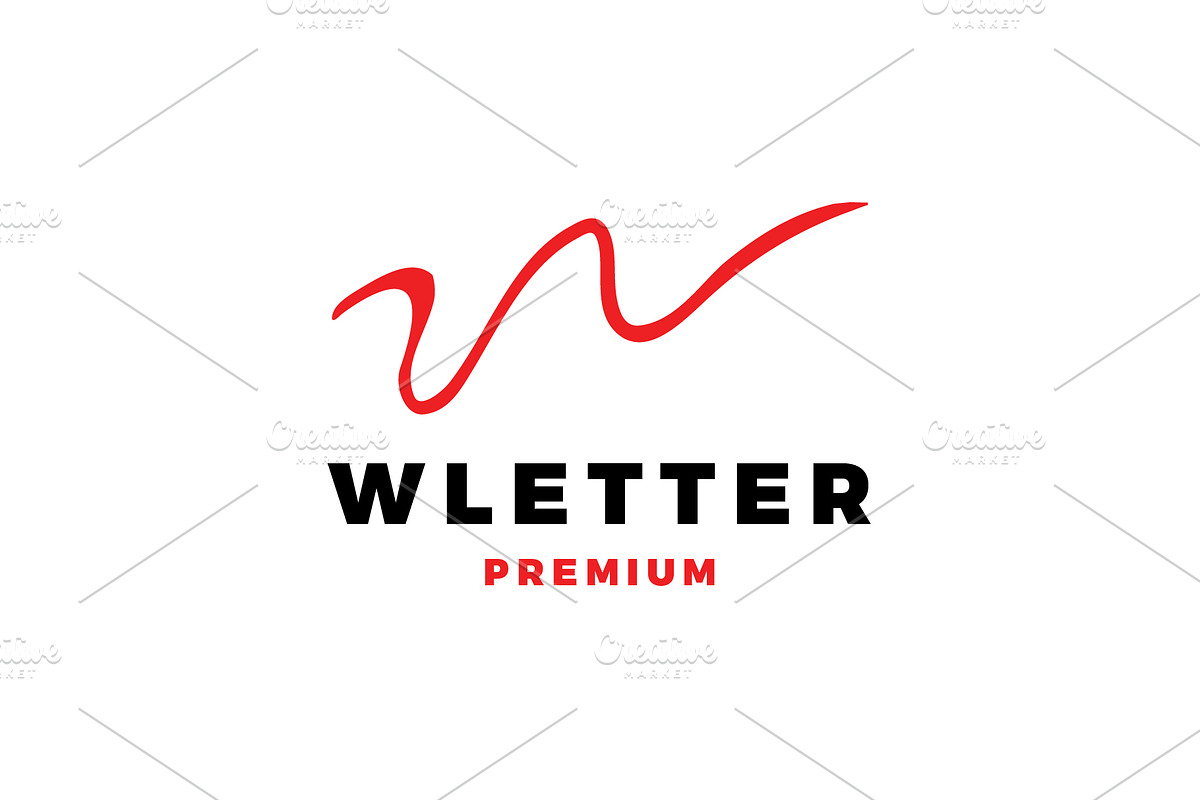 Initial Letter W Logo Template, a Branding & Logo Template by mesuka (Photo 2 of 2)