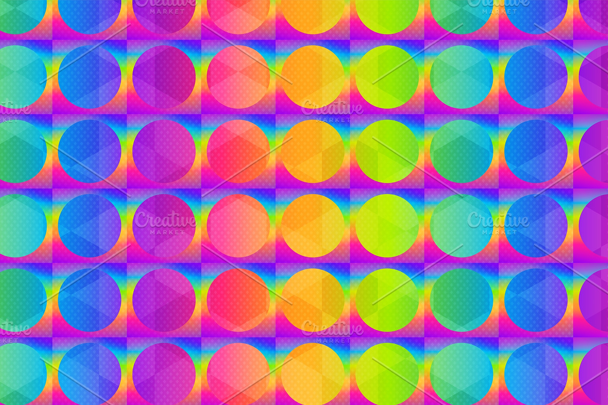 Rainbow. Seamless pattern pack., a Pattern Graphic by Gudiny (Photo 12 of 13)