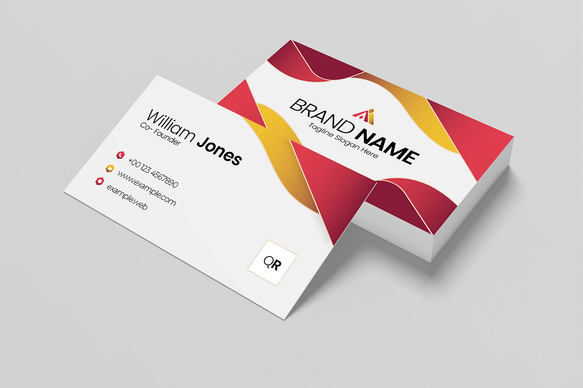 Business Card Template, a Business Card Template by MightyDesign (Photo 2 of 6)